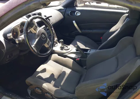 2006 Nissan 350Z Roadster from USA, damaged, VIN JN1AZ36D06M430055